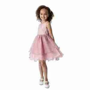 Rare Editions Studded Organza Dress